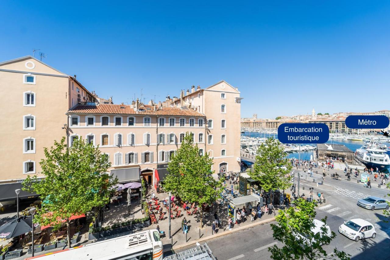 Magnifique 105M2 Au Coeur Du Vieux-Port Lägenhet Marseille Exteriör bild